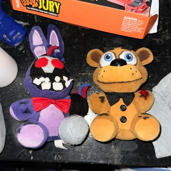 withered custom five nights at freddy funko plushies new